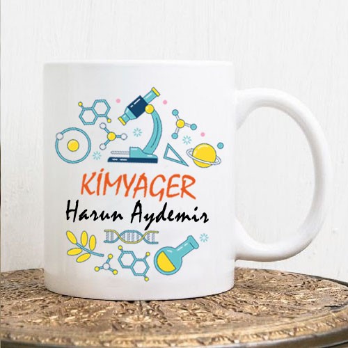 Kimya Mühendisine Hediye, Kimyagere Hediye, Kimyager Hediye